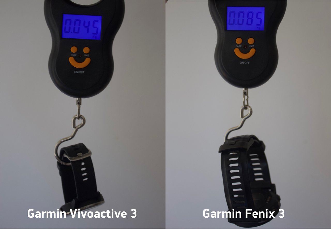 Garmin Vivoactive 3 vs. Fenix 3