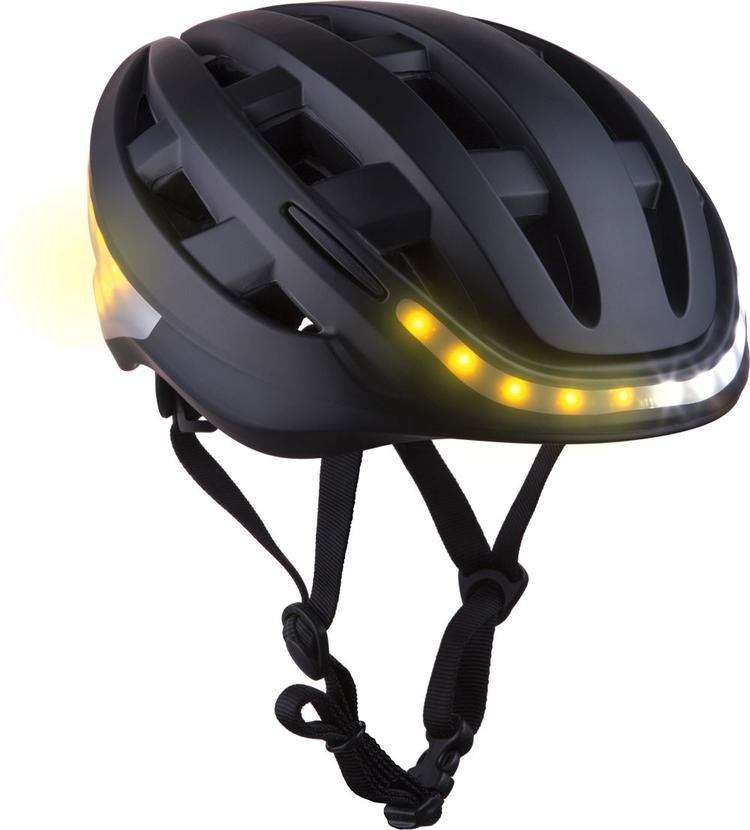шлем со встроенными фонариками